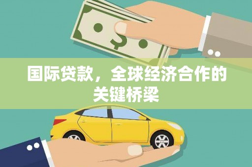 苍梧国际贷款，全球经济合作的关键桥梁