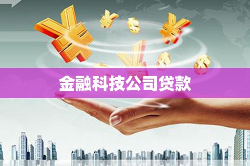 苍梧金融科技公司贷款