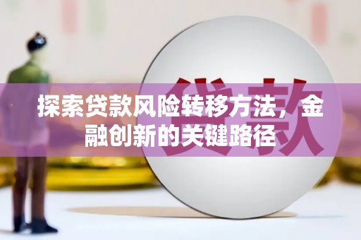 苍梧探索贷款风险转移方法，金融创新的关键路径