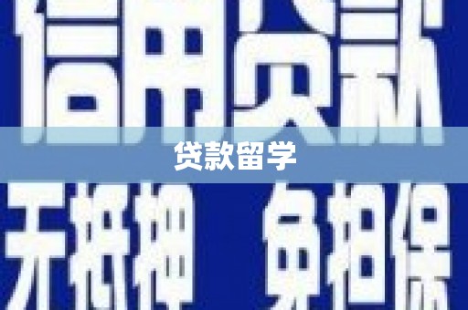 苍梧贷款留学