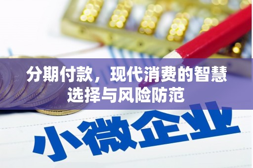 苍梧分期付款，现代消费的智慧选择与风险防范