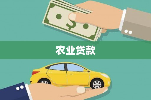苍梧农业贷款