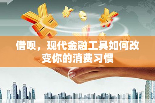 苍梧借呗，现代金融工具如何改变你的消费习惯