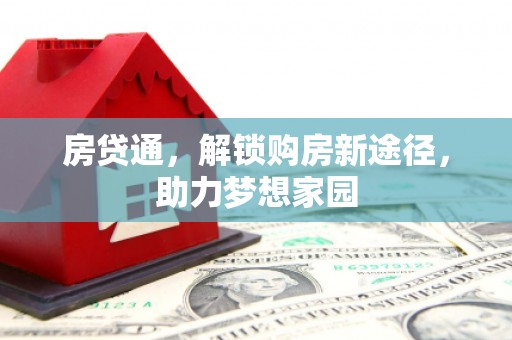 苍梧房贷通，解锁购房新途径，助力梦想家园