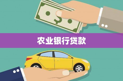 苍梧农业银行贷款
