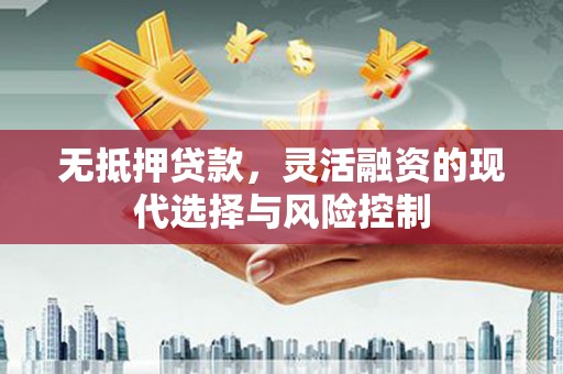 苍梧无抵押贷款，灵活融资的现代选择与风险控制