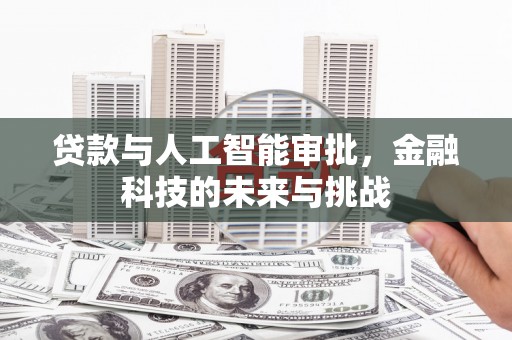苍梧贷款与人工智能审批，金融科技的未来与挑战