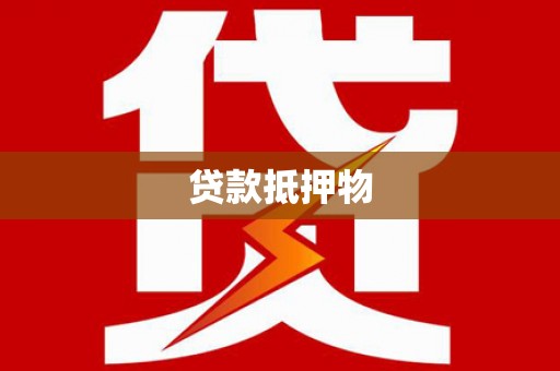 苍梧贷款抵押物