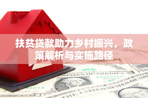 苍梧扶贫贷款助力乡村振兴，政策解析与实施路径