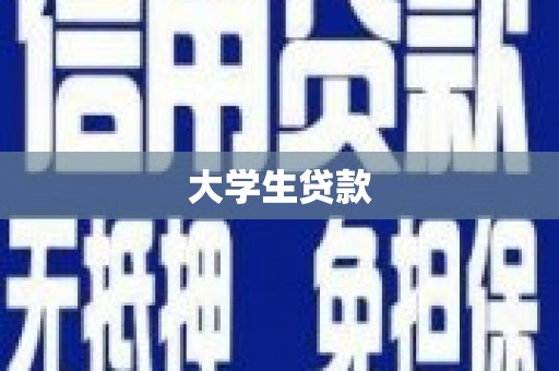 苍梧大学生贷款